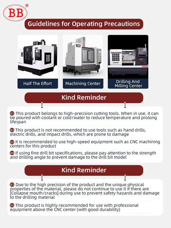 BB Carbide Drill(1.0mm-16.0mm)-BL2060 L=60mm