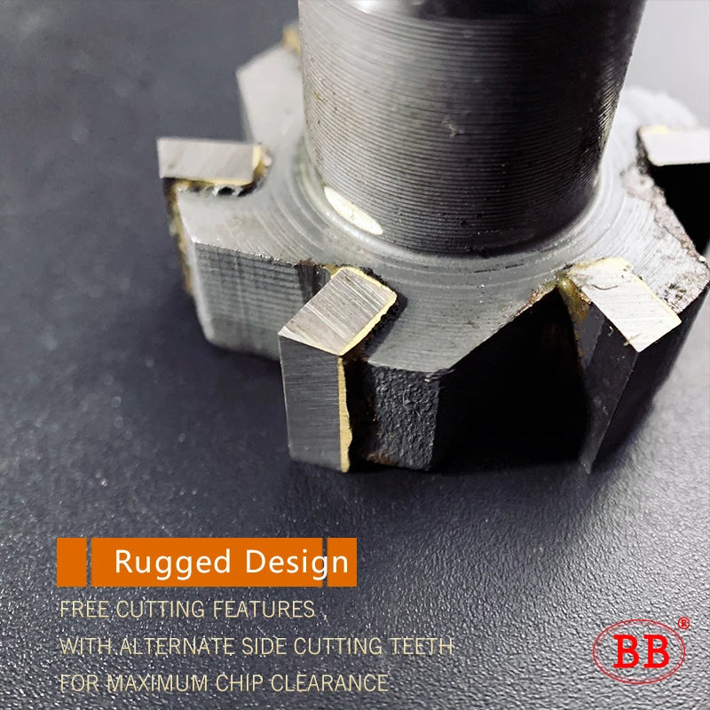 BB T Slot Milling Cutter Tipped Carbide insert