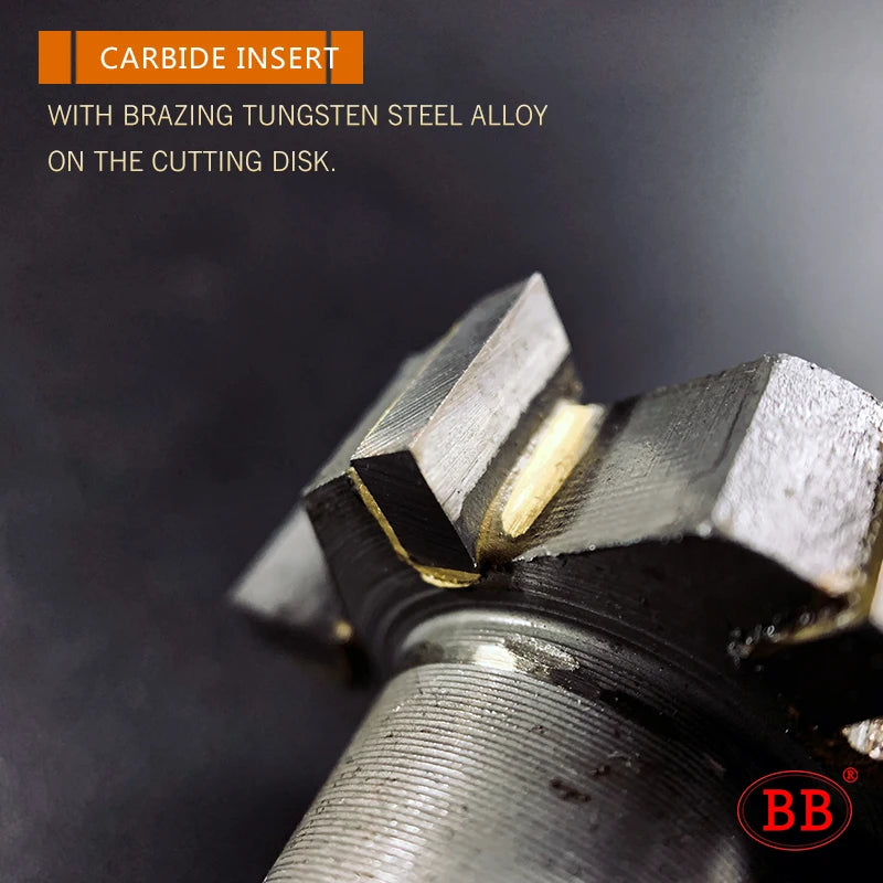 BB T Slot Milling Cutter Tipped Carbide insert