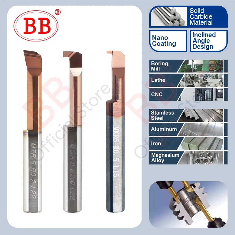 Barre d'alésage BB-MTR