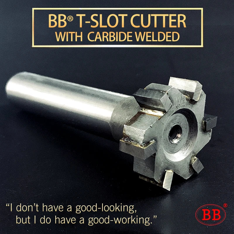 BB T Slot Milling Cutter Tipped Carbide insert