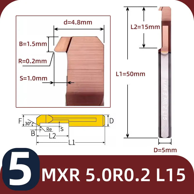 Barre d'alésage BB - MXR