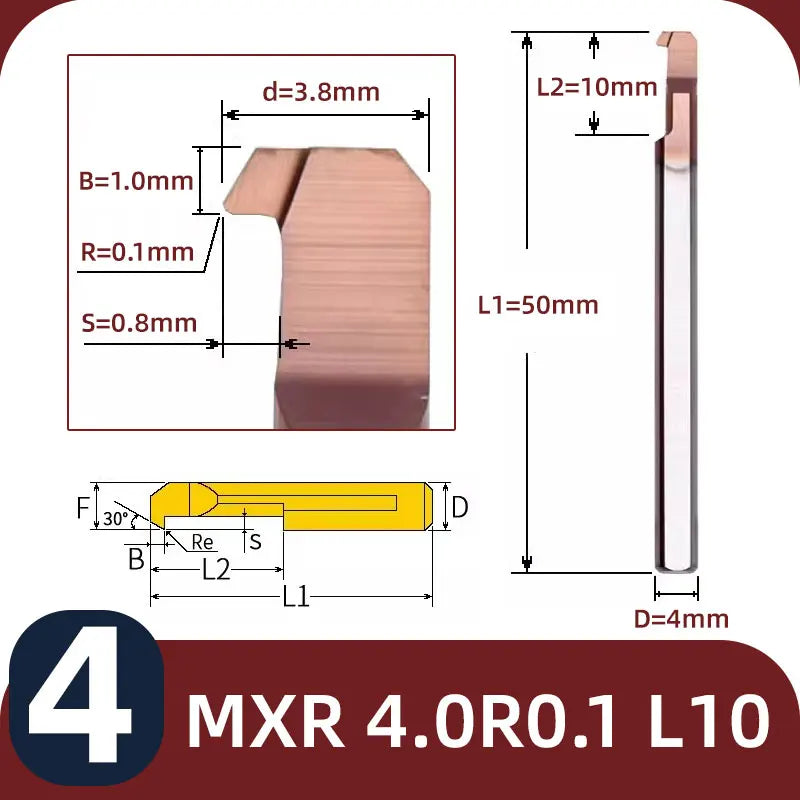 Barre d'alésage BB - MXR