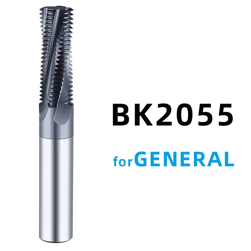 BB Thread Mill Solid Carbide CNC Milling Cutting Tool Full Tooth ISO Inch Pitch Nano Coated M3 M4 M5 M6 M8 Tap Aluminum