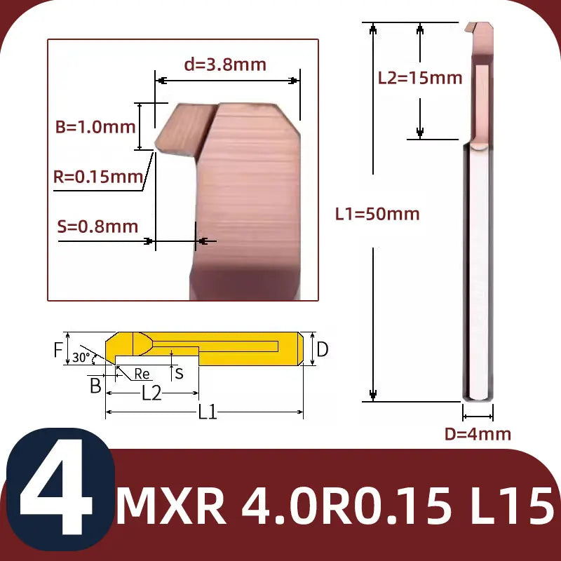 Barre d'alésage BB - MXR