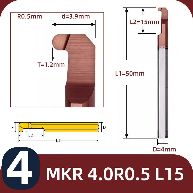 Фреза для прорезки канавок BB MKR