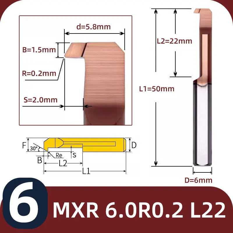 Barre d'alésage BB - MXR