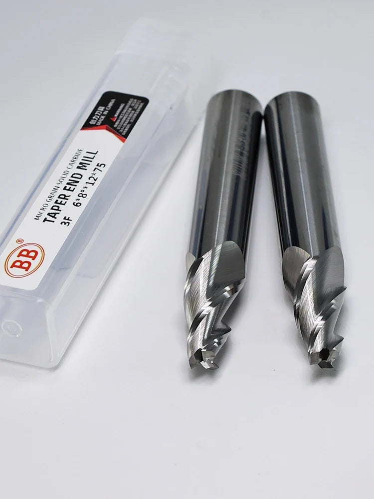 BB Tool tapered end mills for CNC machining