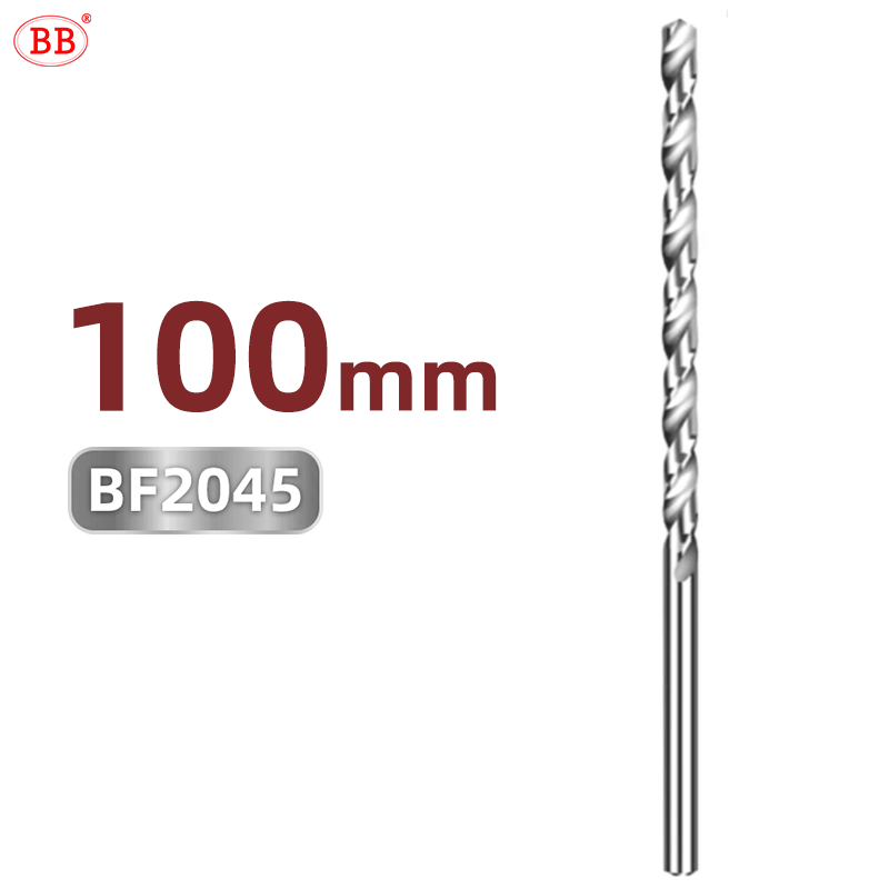 BB 100mm Length Carbide Drill Machine Drilling Hole Making for Aluminum Wood Plastic(1.5~17.0mm)