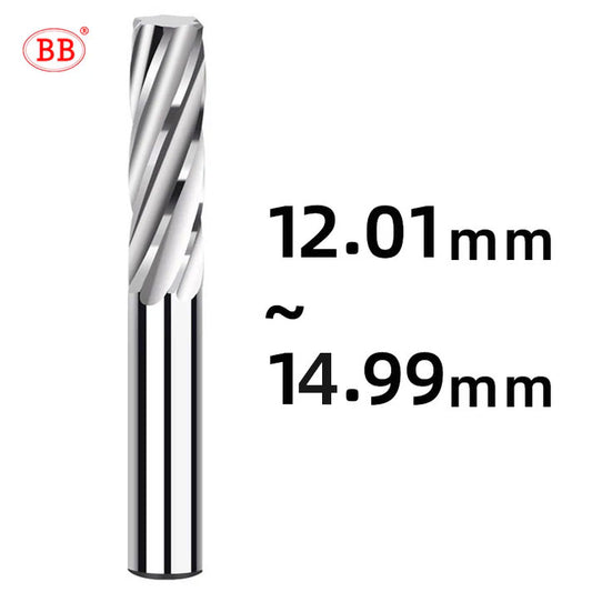 BB Carbide Reamer (12.01-14.99mm) Spiral Flute-BF2045