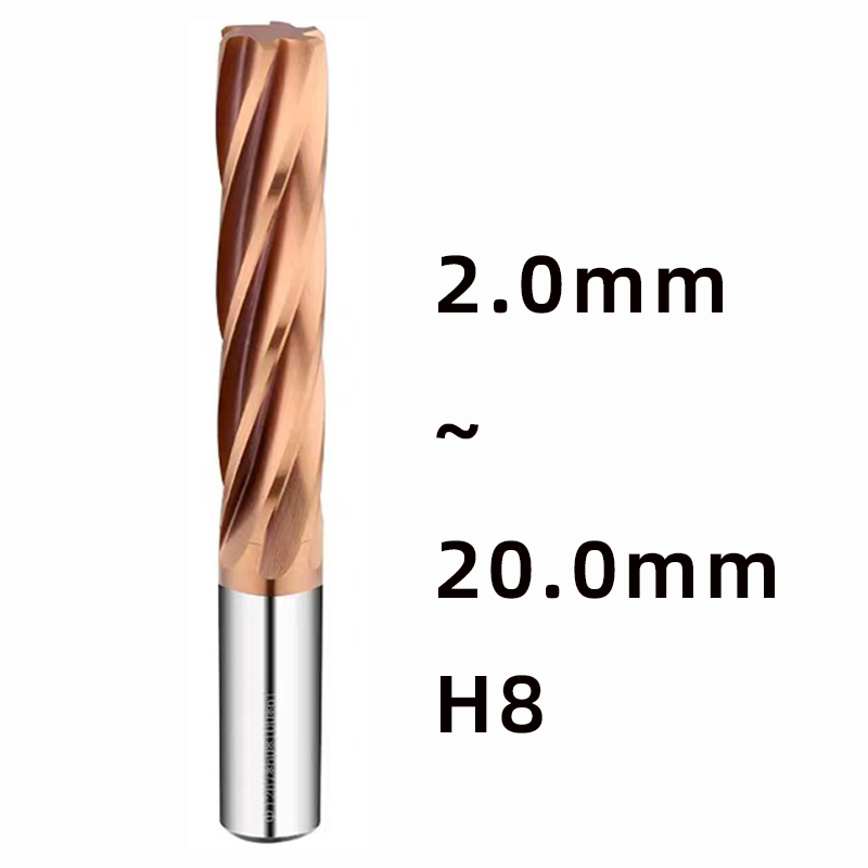 BB Carbide Reamer (2.0~20.0mm) Spiral Flute-BB2055