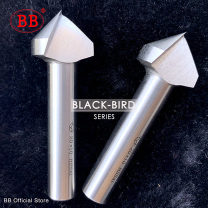 BB HSS Countersink Drill 90 Degree Chamfering Milling Tool 1 3 Flute Cutter for Metal