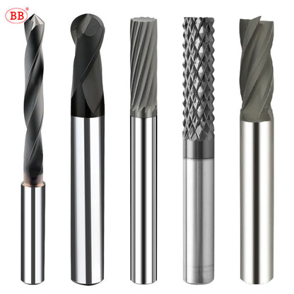 CVD-Coated Carbide End Mill for Graphite & Composites | BK2060