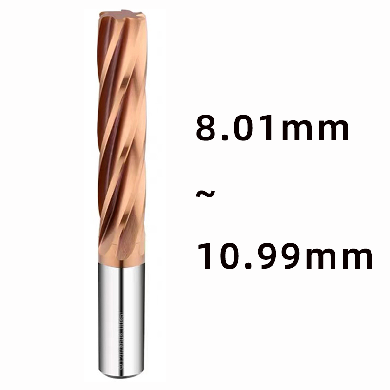 BB Carbide Reamer (8.01~10.99mm) Spiral Flute-BB2055