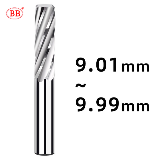 BB Carbide Reamer (9.01~9.99mm) Spiral Flute-BF2045