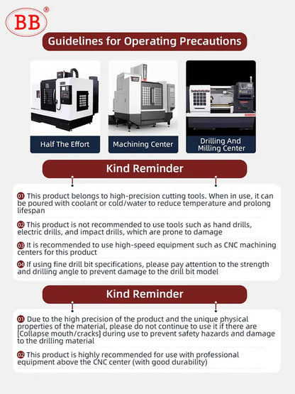 BB Carbide Drill (1.0mm-20.0mm)-BL2060