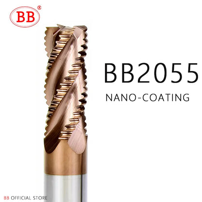 BB Roughing End Mill 4F-BK2055 & BB2055