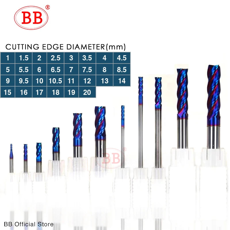 BB End Mill-BL2060 2F 4F