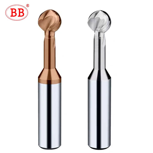 BB Ball T Shape Cutter Solid Carbide 3D End Mill R2 R3 R4 R5 R6 Metal Steel Aluminum Copper Iron