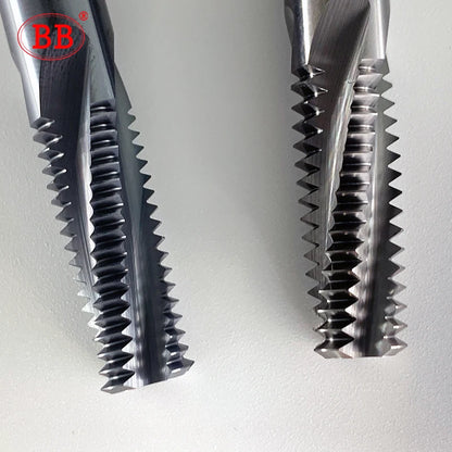 BB Thread Mill Solid Carbide CNC Milling Cutting Tool Full Tooth ISO Inch Pitch Nano Coated M3 M4 M5 M6 M8 Tap Aluminum