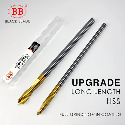 BB Spot Drill HSS Co Cobalt NC Center Bit 60 90 120 Degree Location Prepare Guide Pilot Hole CNC Machine Tool M35 M42 1-20mm