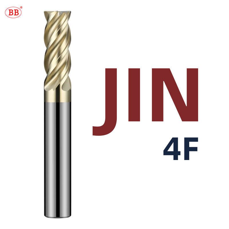 BB Unequal Helix Carbide End Mill | JIN / BK40-SUS / BK40-UM | Dynamic & Trochoidal Milling