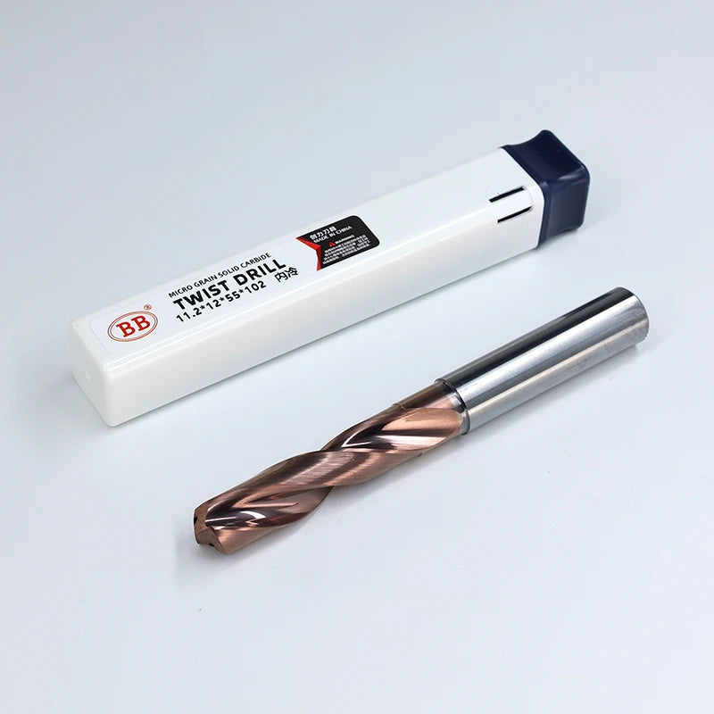 BB 50mm Lenghth 3xD Carbide Drill External Coolant Efficient CNC Drilling Tool BB2055(0.3~4.0mm)