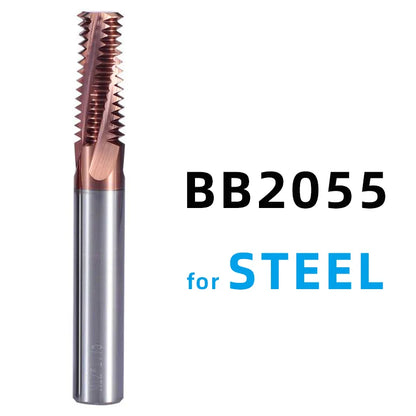 BB UNC UNF NPT BSP G BSPT PT RC Thread Milling Cutter Inch Solid Carbide CNC Pipe Machining Tool 55 60 1/4 3/4 5/16 1/8 3/8 1/2