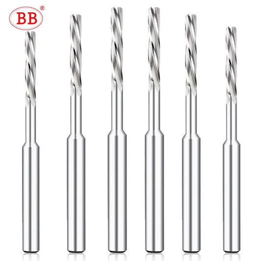 BB Carbide Left-Hand Spiral Flute Reamer | PRO Series BF2055 | Ø2.23–3.95mm External Cooling