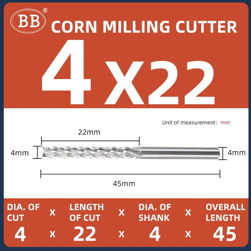 BB Corn End Mill