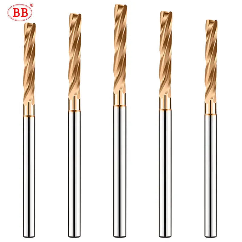 BB Reamer 9.27-10.99mm Carbide Spiral Flute Pro External Cooling Coated CNC Machine for Metal Steel BB2055