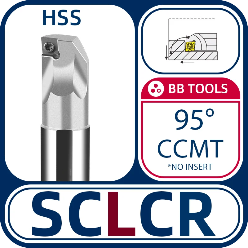 BB Internal Turning (CCMT) Tool Holder-HSS Carbide