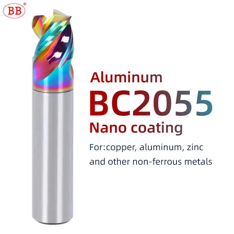 BB End Mill Short Cutting Length