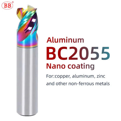 BB End Mill Short Cutting Length