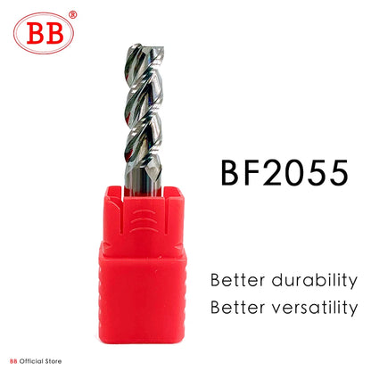 BB Long Length 75mm 100mm 120mm 150mm 200mm 250mm D6 Shank 6mm 4mm Diameter 6mm 8mm 10mm 12mm End Mill