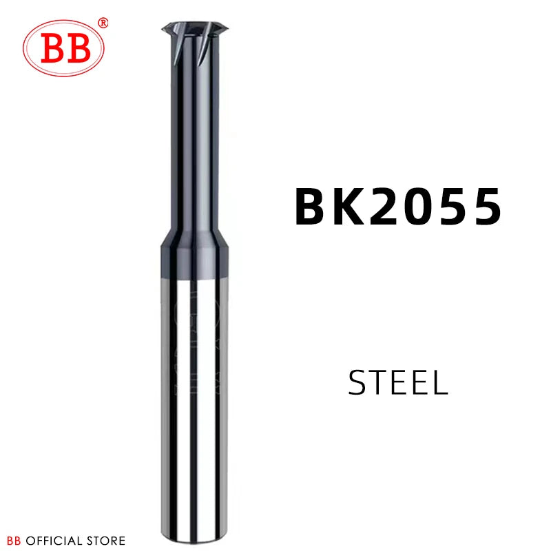 BB Inch Thread Milling Cutter G W 55 Degree ACME 29 Degree 1 Tooth CNC Tungsten Steel Aluminum Threading
