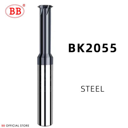BB Inch Thread Milling Cutter G W 55 Degree ACME 29 Degree 1 Tooth CNC Tungsten Steel Aluminum Threading
