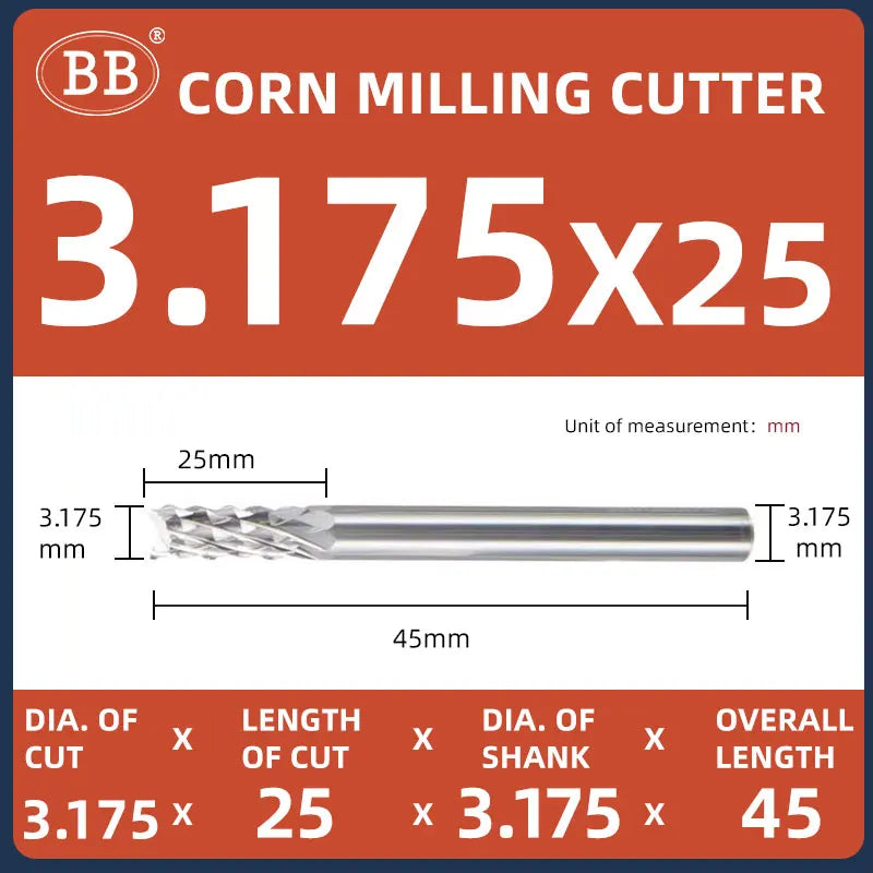 BB Corn End Mill