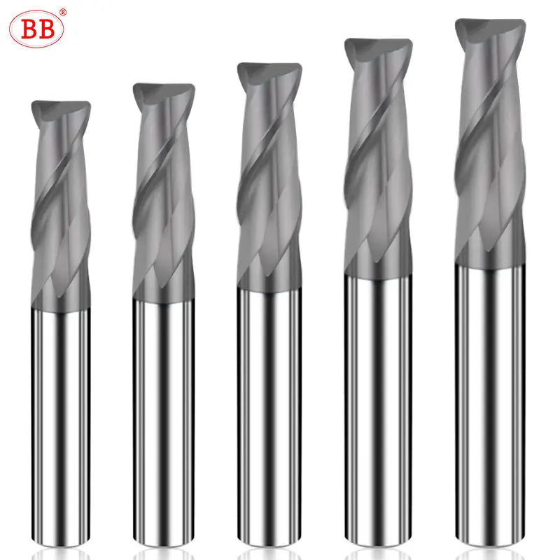 BB 2F Corner Radius End Mill for Metal Steel Iron BK2055