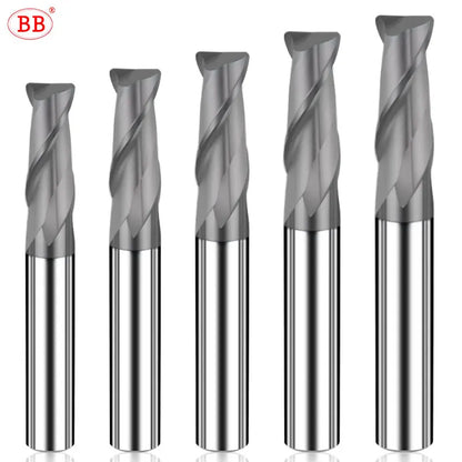 BB 2F Corner Radius End Mill for Metal Steel Iron BK2055