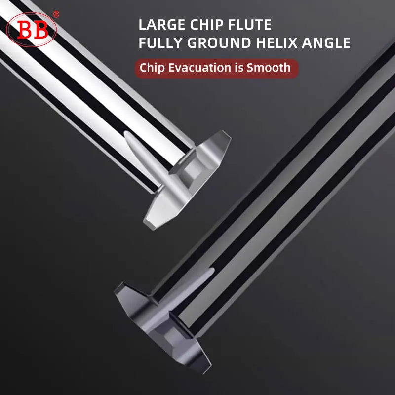 BB Thread Milling Cutter TR Trapezoidal Thread Tap CNC End Mill Hole Making Carbide BF2055 BK2055 TR8 TR10 TR20