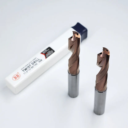 BB 50mm Lenghth 3xD Carbide Drill External Coolant Efficient CNC Drilling Tool BB2055(0.3~4.0mm)