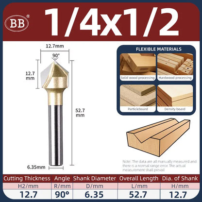 BB V Groove Slot Cutter Woodworking