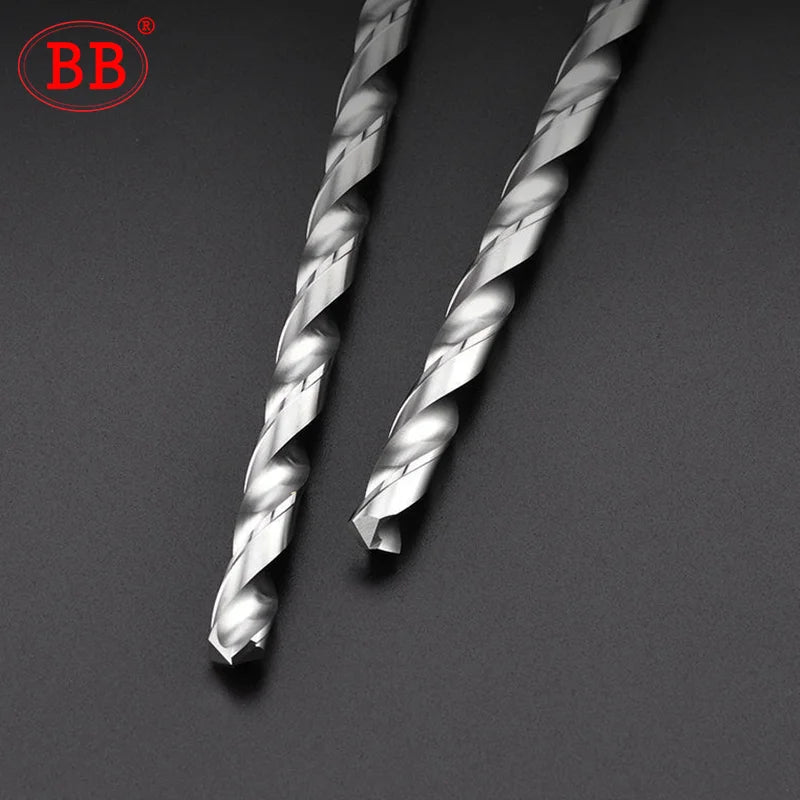 BB 80mm Length Carbide Drill Machine Drilling Hole Making for Aluminum Wood Plastic(2.0~6.95mm)