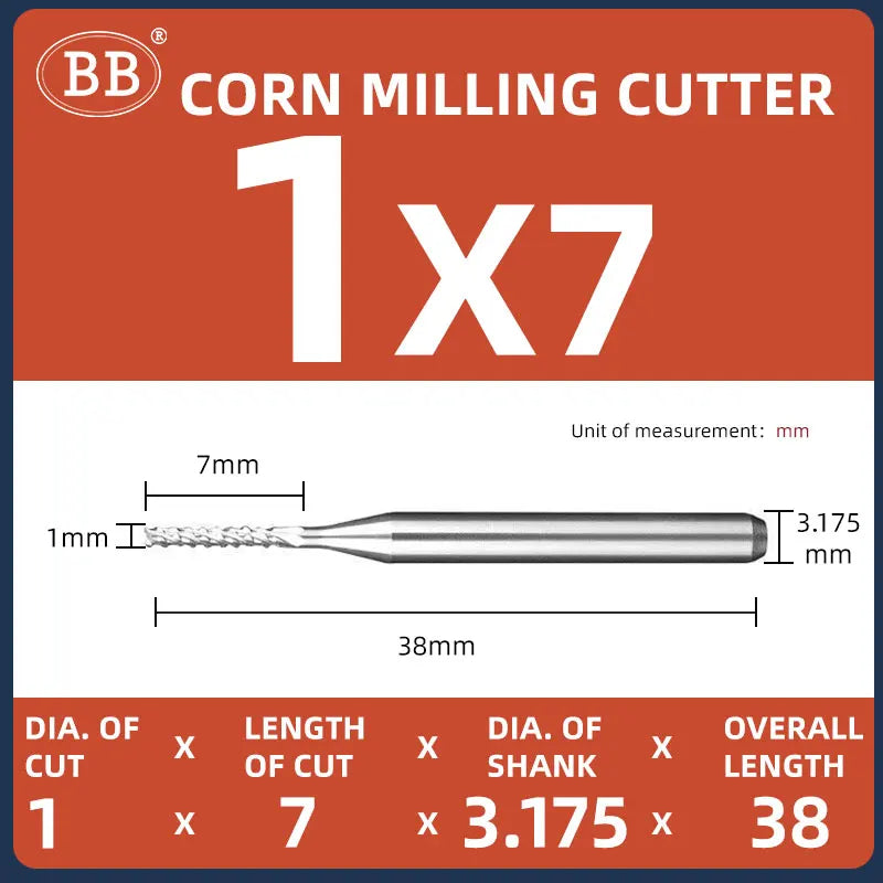 BB Corn End Mill