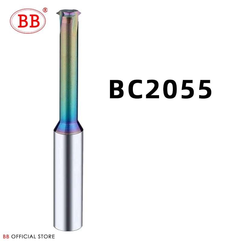 BB 1 Tooth Thread Milling Cutter Tungsten Carbide Steel CNC Machining Aluminum 60 Degree M1.2 M1.6 M2 M2.5 M3 M4 M5 M6 M8