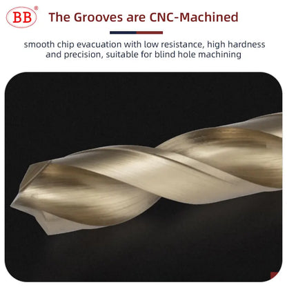 BB Drill Bit CNC HSS-PM Cobalt Drilling Tool Powder Metallurgy Superalloy High Performance for Metal Steel SUS Stainless Steel