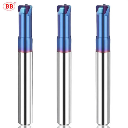 BB Corner Radius End Mill Short Cutting Carbide BL2060 for Steel Iron