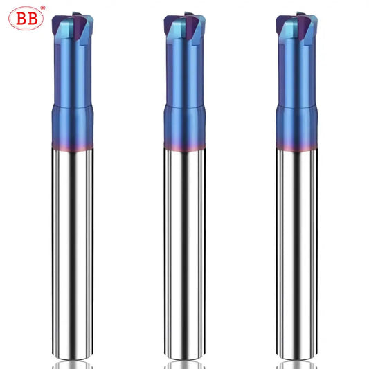 BB Corner Radius End Mill Short Cutting Carbide BL2060 for Steel Iron
