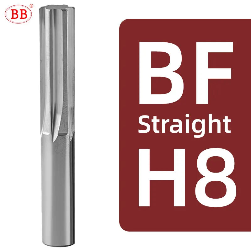 BB Drilling Reamer H8 H9 Straight and Spiral Flute for Metal Aluminum 2-20mm Tool